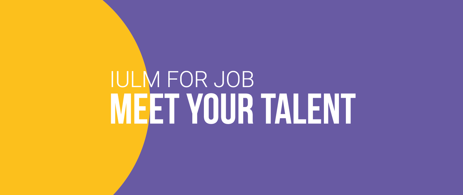 IULM for Job | Meet your Talent