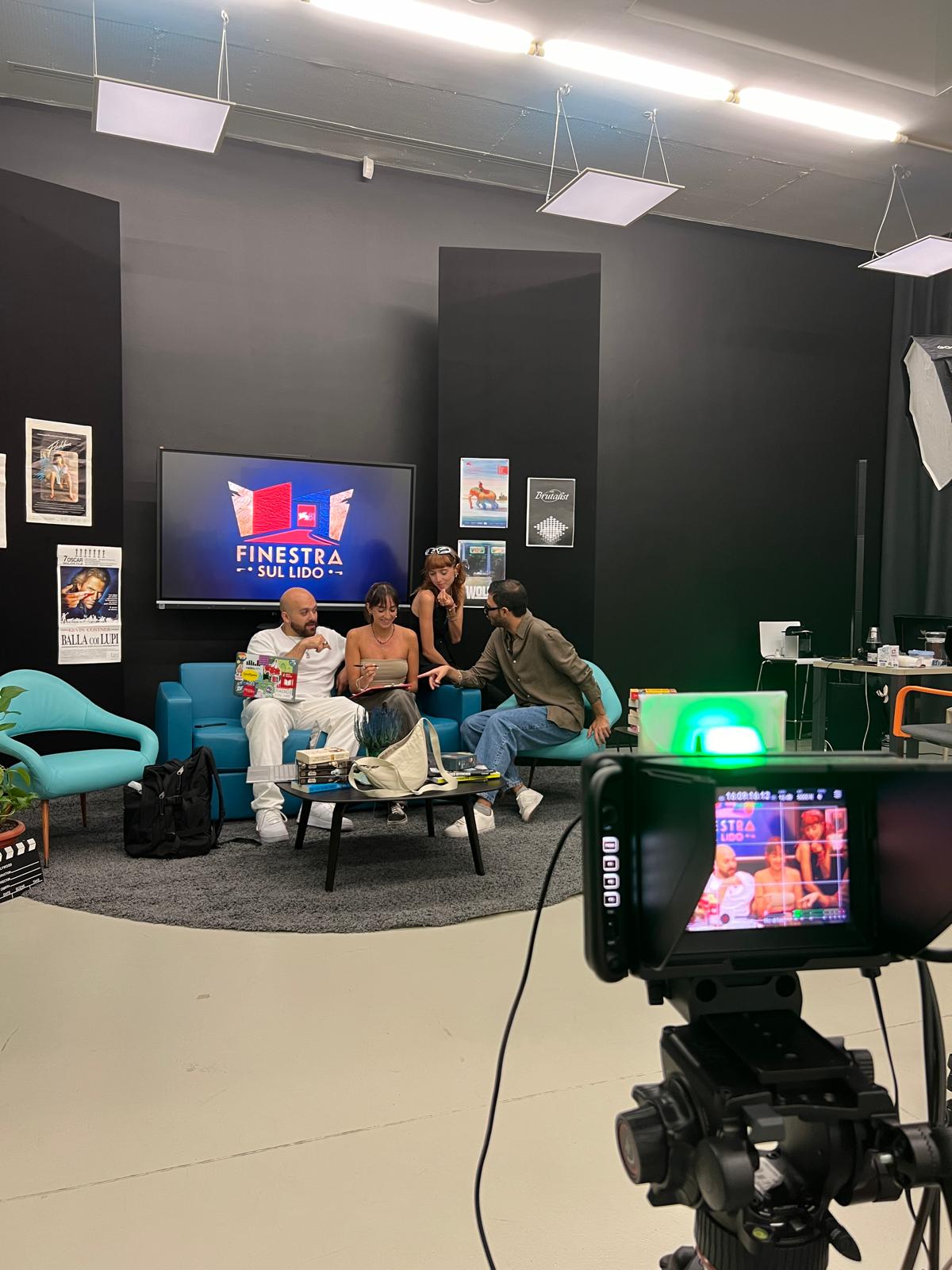 Gli studenti negli IULM Studios