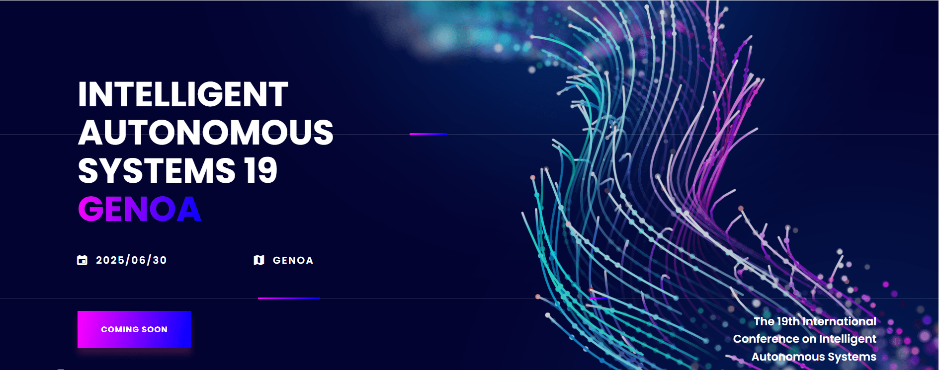 IULM protagonista alla conferenza internazionale IAS-19 sui Sistemi Autonomi Intelligenti