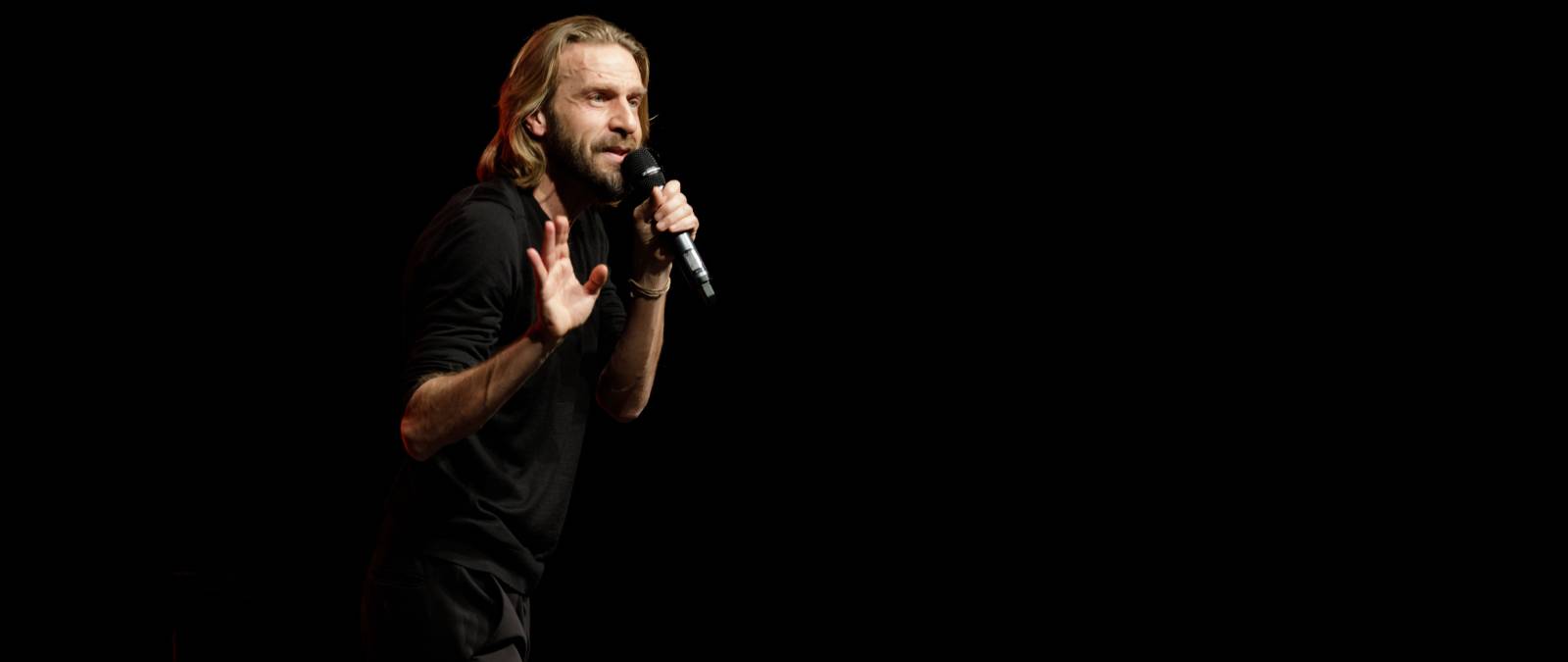 Gaber's show at IULM