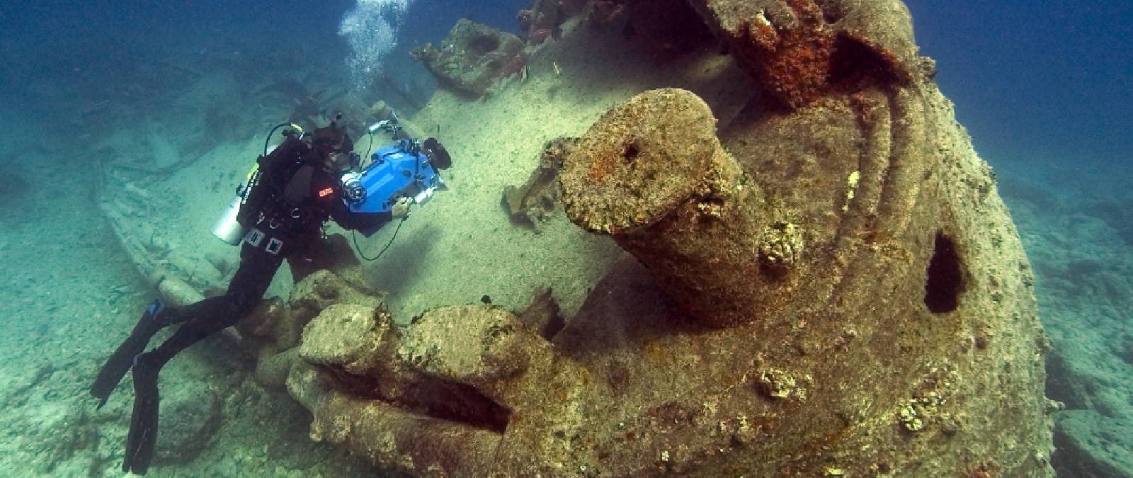 Alla ricerca dei "tesori" subacquei