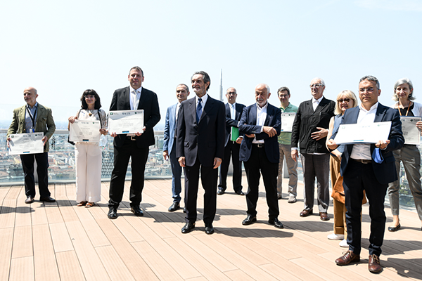 Consegna dei diplomi della prima edizione del Master