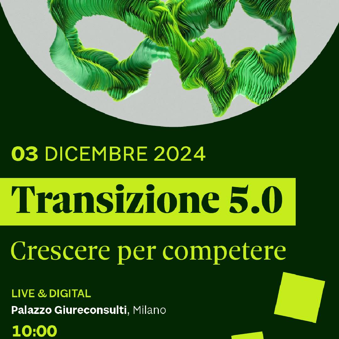 La Rettrice IULM ospite alla tavola rotonda del Sole 24 Ore sulla Transizione 5.0