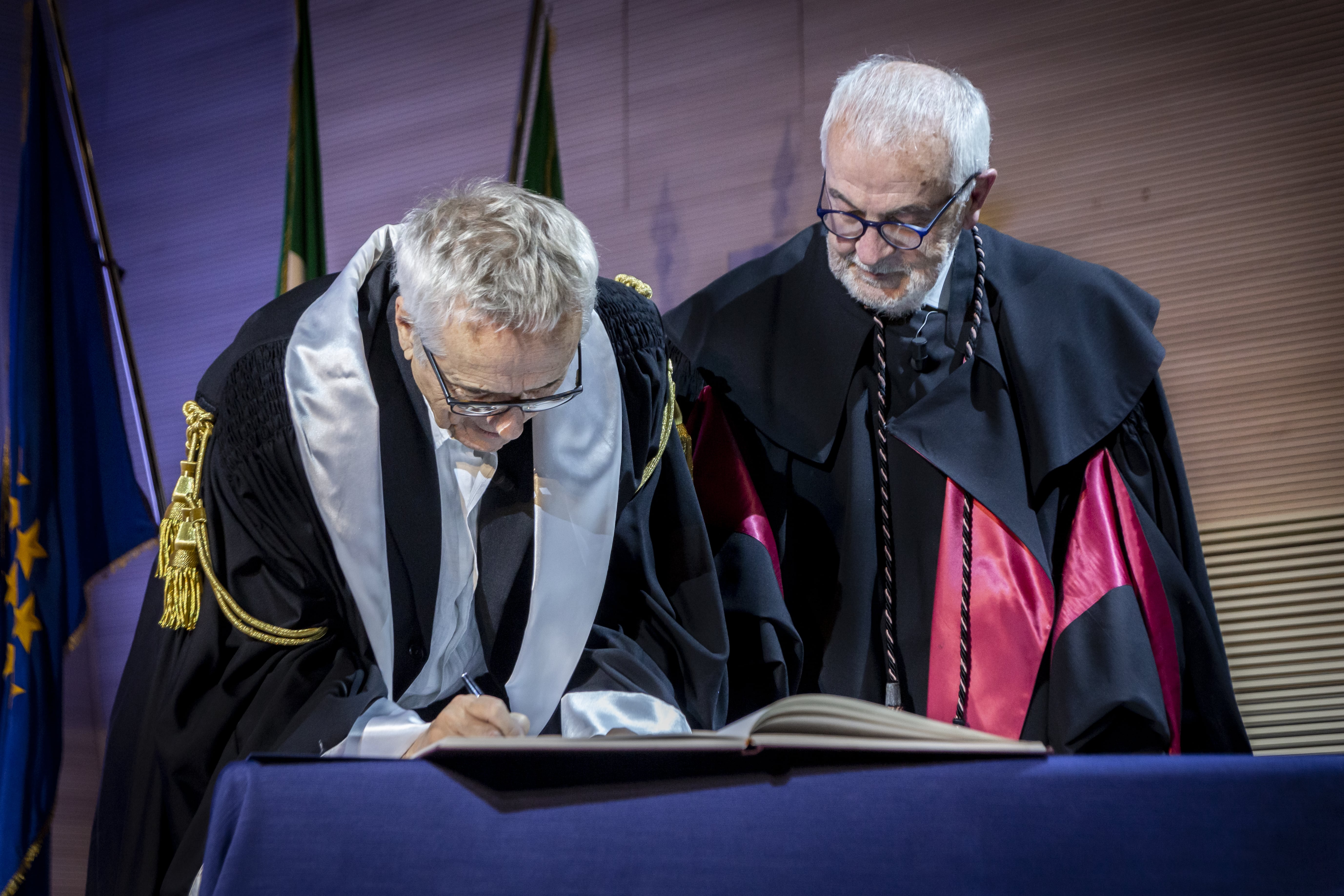 Marco Bellocchio e Prof. Gianni Canova