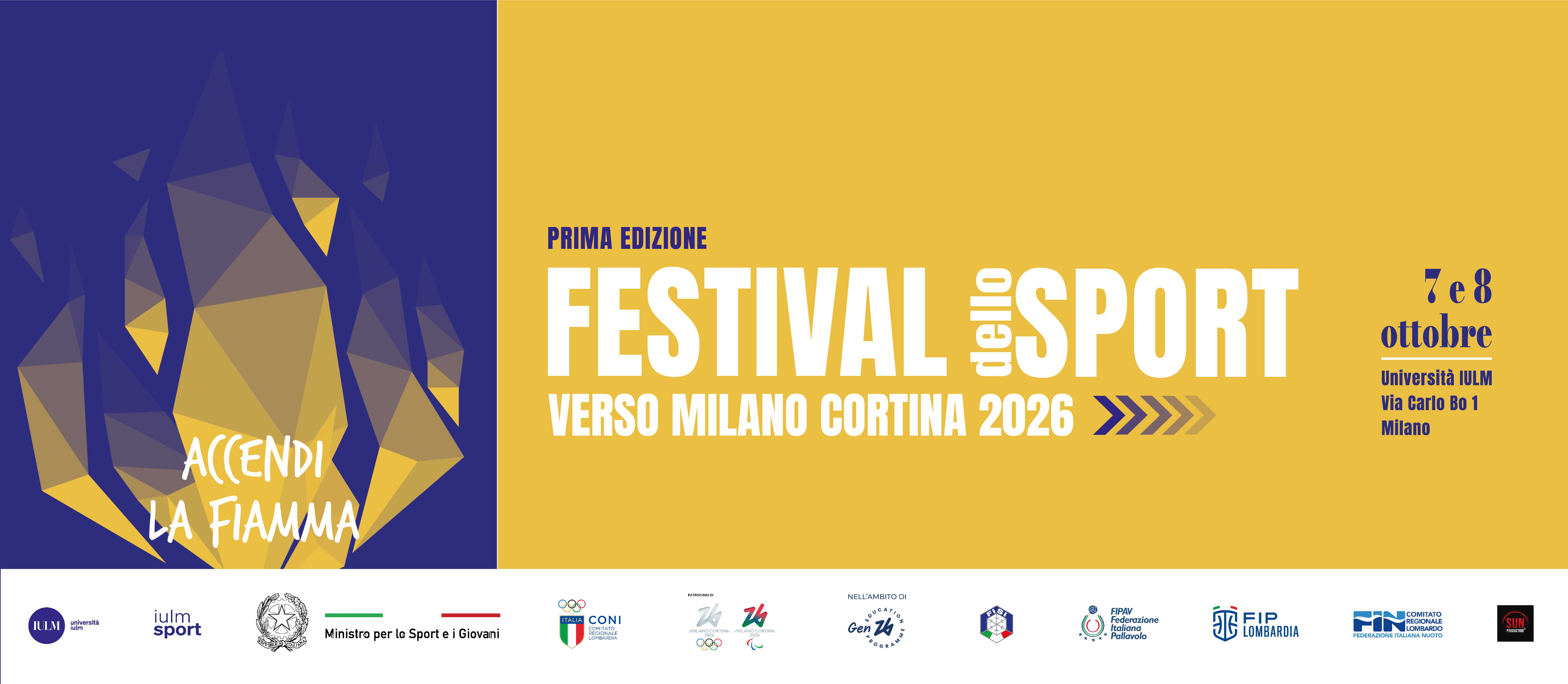 Festival dello sport - Verso Milano Cortina 2026