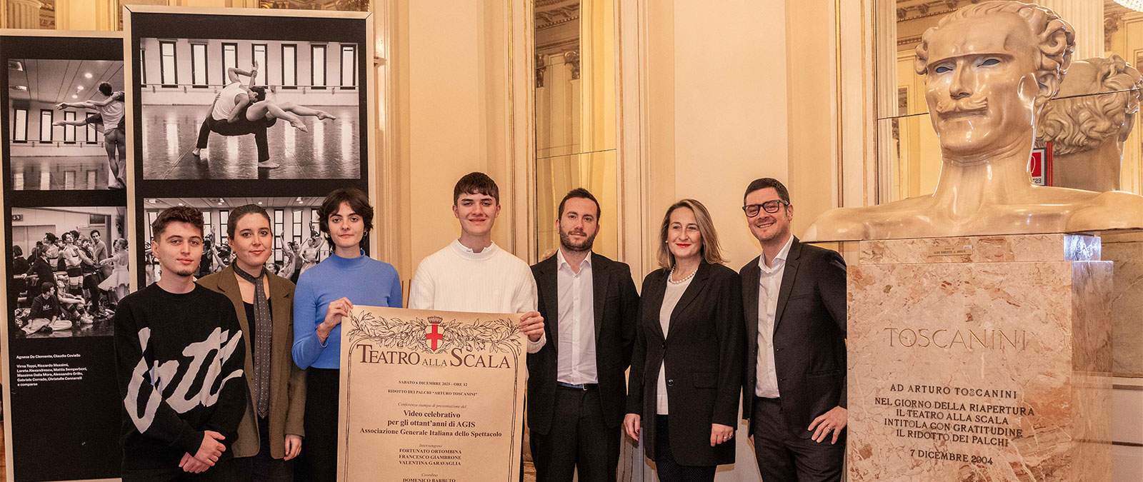 IULM al Teatro alla Scala per presentare il video che celebra gli 80  anni dello spettacolo italiano