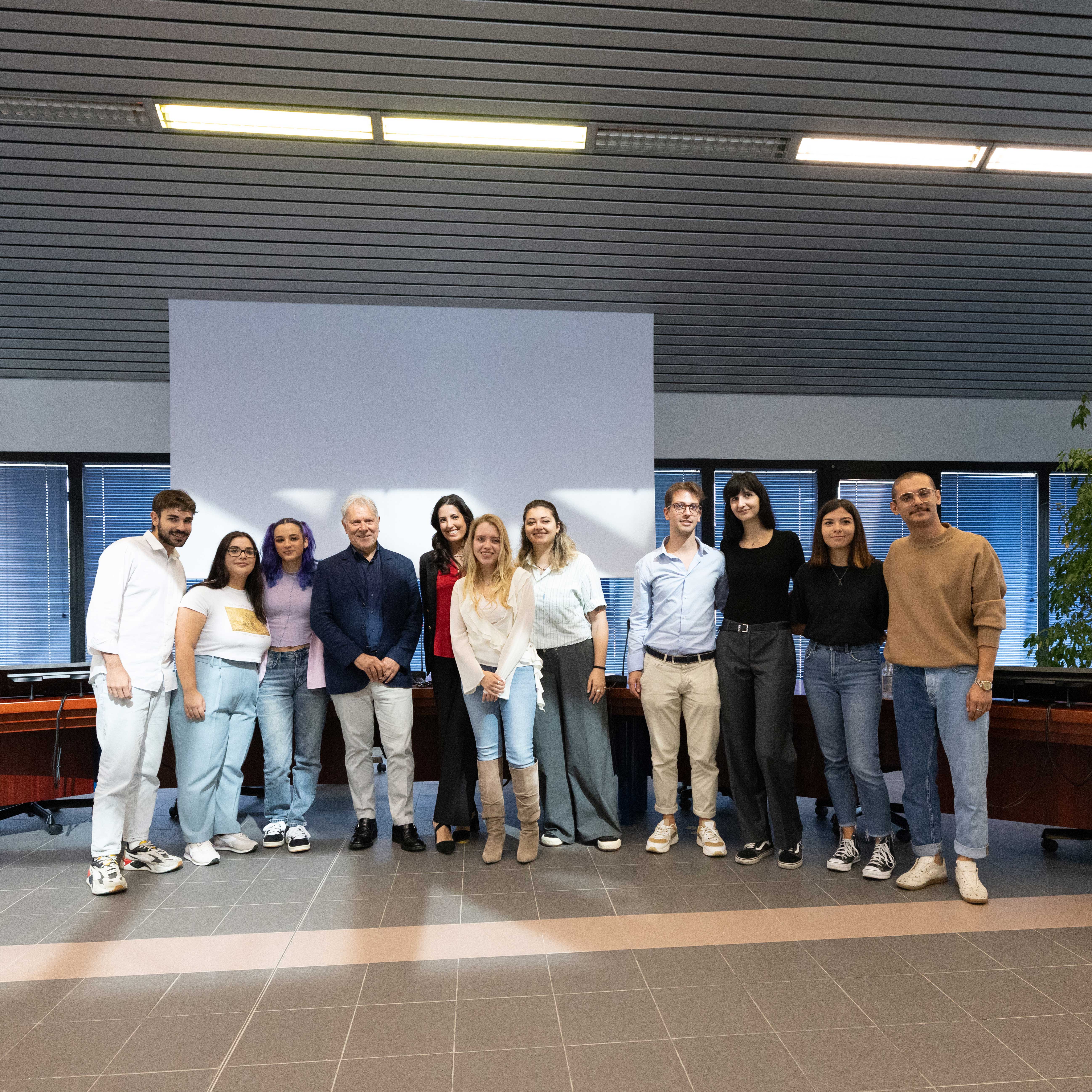 Gli studenti che hanno partecipato al contest