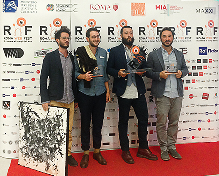 Il collettivo La Buoncostume premiato al Roma Web Fest Il collettivo La Buoncostume premiato al Roma Web Fest