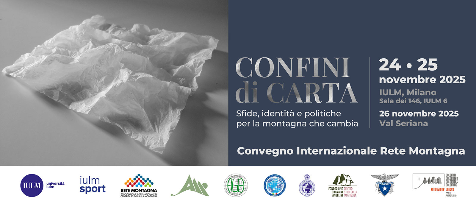 Confini di carta - Convegno internazionale Rete Montagna