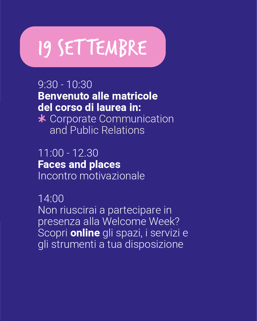 6 - Venerdì 19 settembre