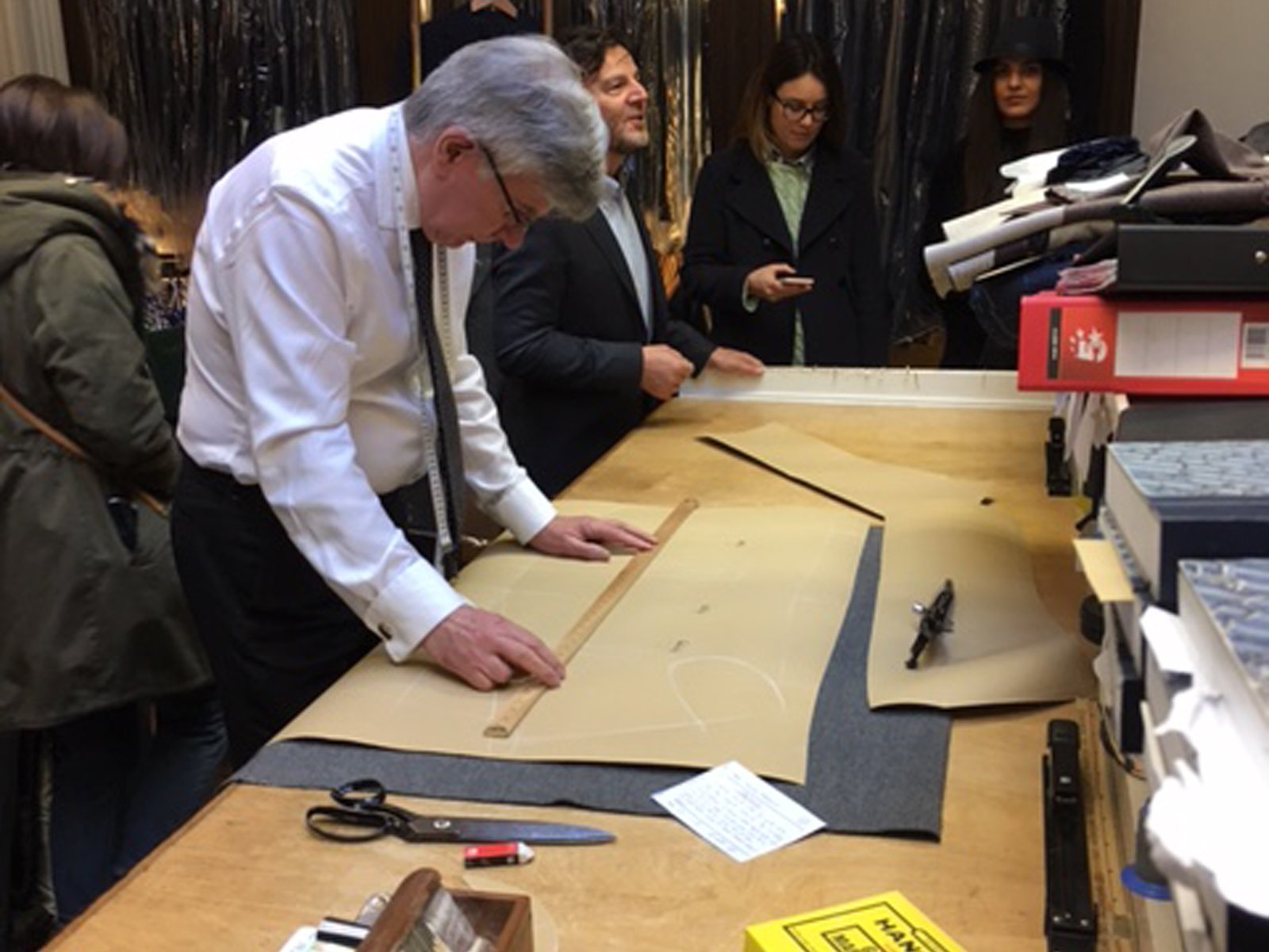 Study Tour Londra - Anderson&Sheppard - Sartoria