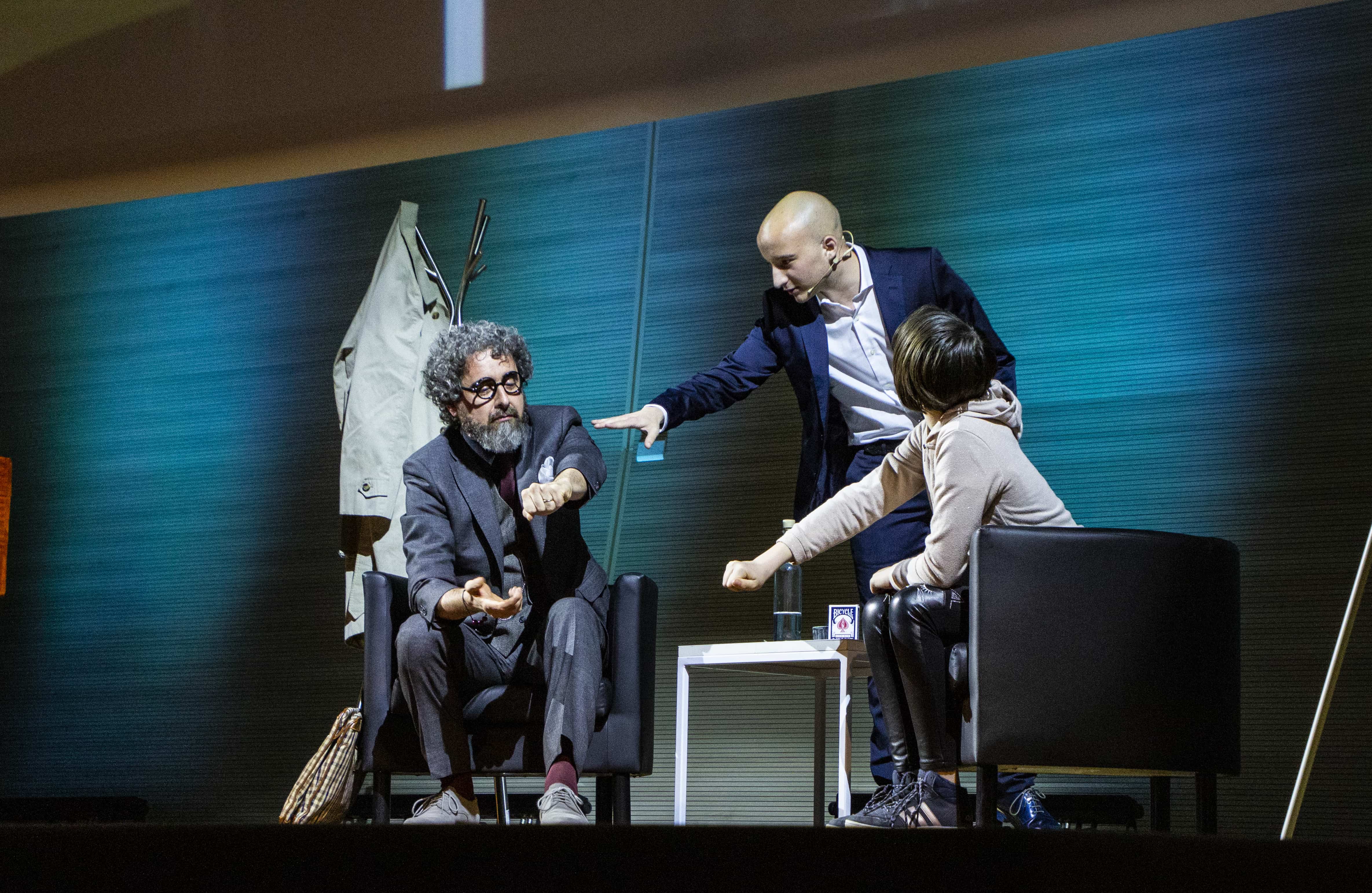 Prof. Massimo Bustreo e il Mago Ares